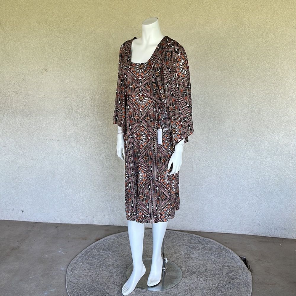 Nieves Lavi Damascus Kimono Dress